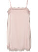 Langes Top aus Satin mit Spitzen, 9990, Packshot image number 1