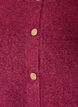 Strickjacke aus weichem Strick mit goldfarbenen Kn&ouml;pfen, Rot, Packshot image number 2