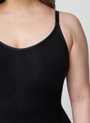Shapewear Kleid mit breiten Trägern, Black, Model image number 3