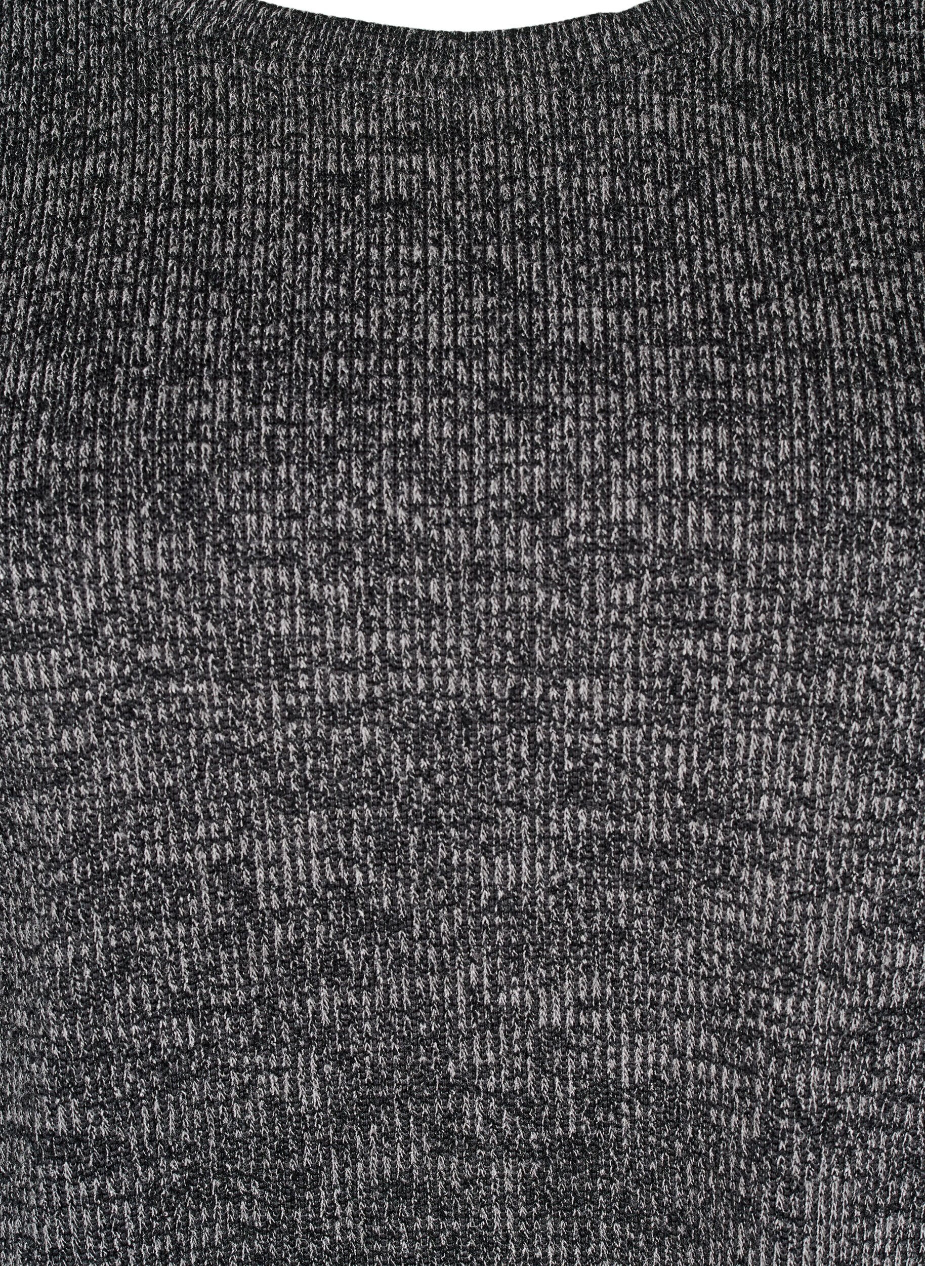 Zizzi FLASH - Bluse aus Jersey mit langen &Auml;rmeln, Grau, Packshot image number 2