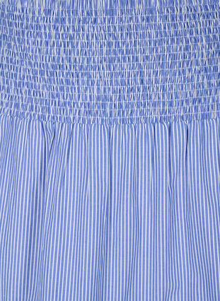 Gestreifter Maxirock mit Smock, Baja Blue Stripe, Packshot image number 2