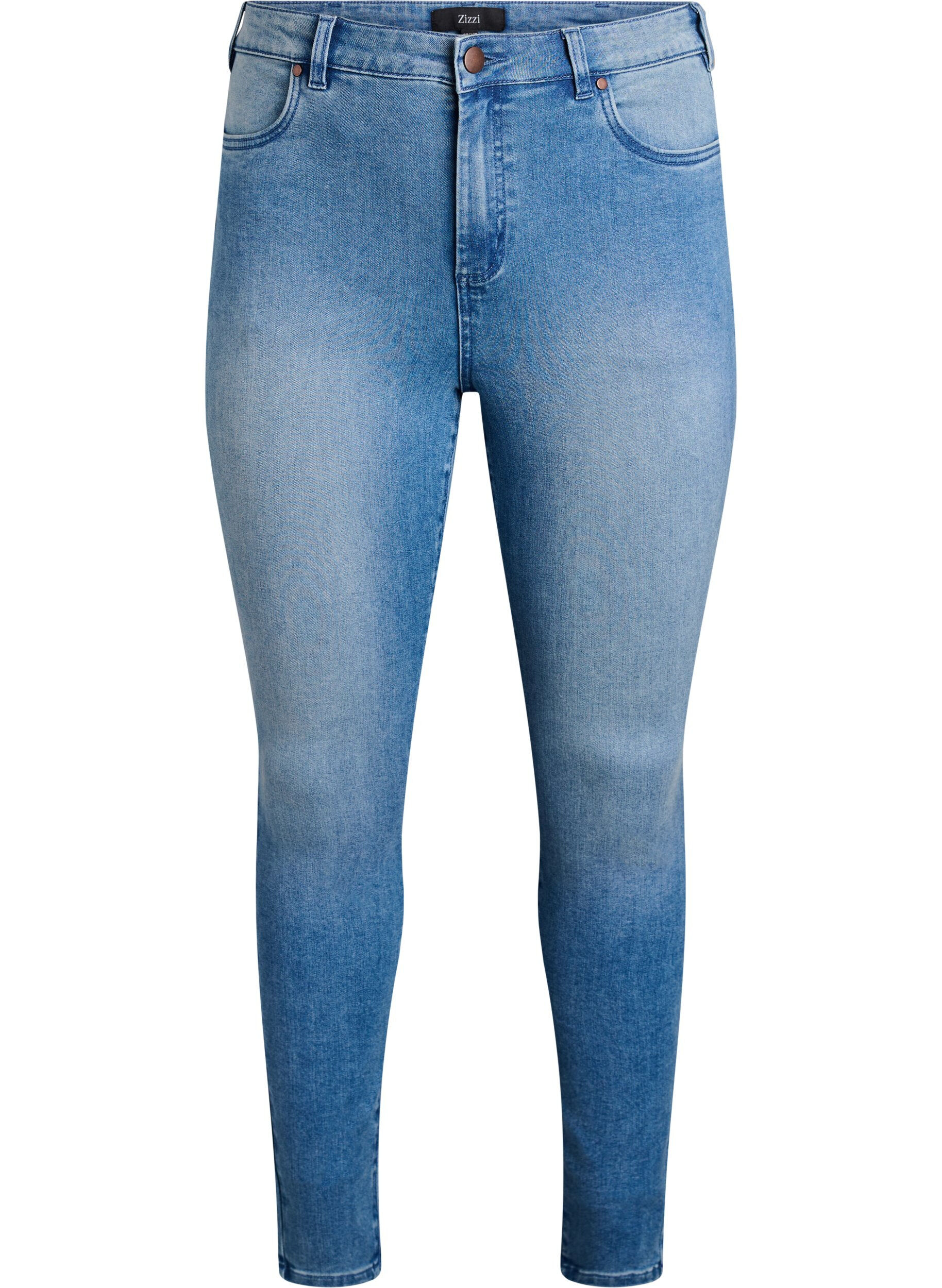 Hoch taillierte super Slim Amy Jeans
