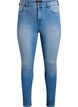 Hoch taillierte super Slim Amy Jeans, Blau, Packshot image number 0