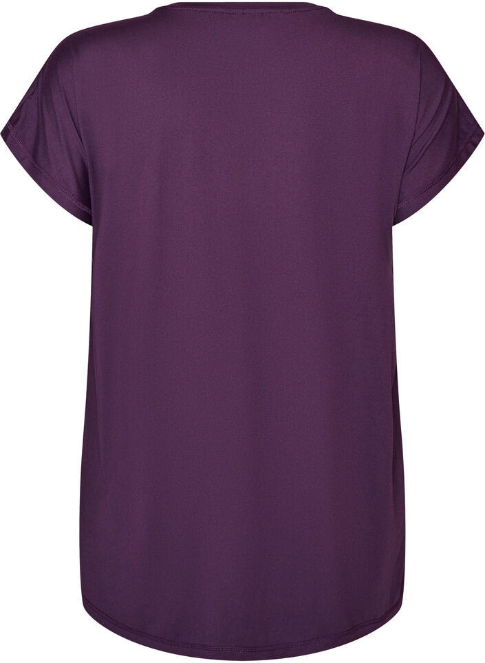 Langes Trainingsshirt, Lila, Packshot image number 1