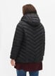 Leichte Steppjacke mit Kapuze, Schwarz, Model image number 2