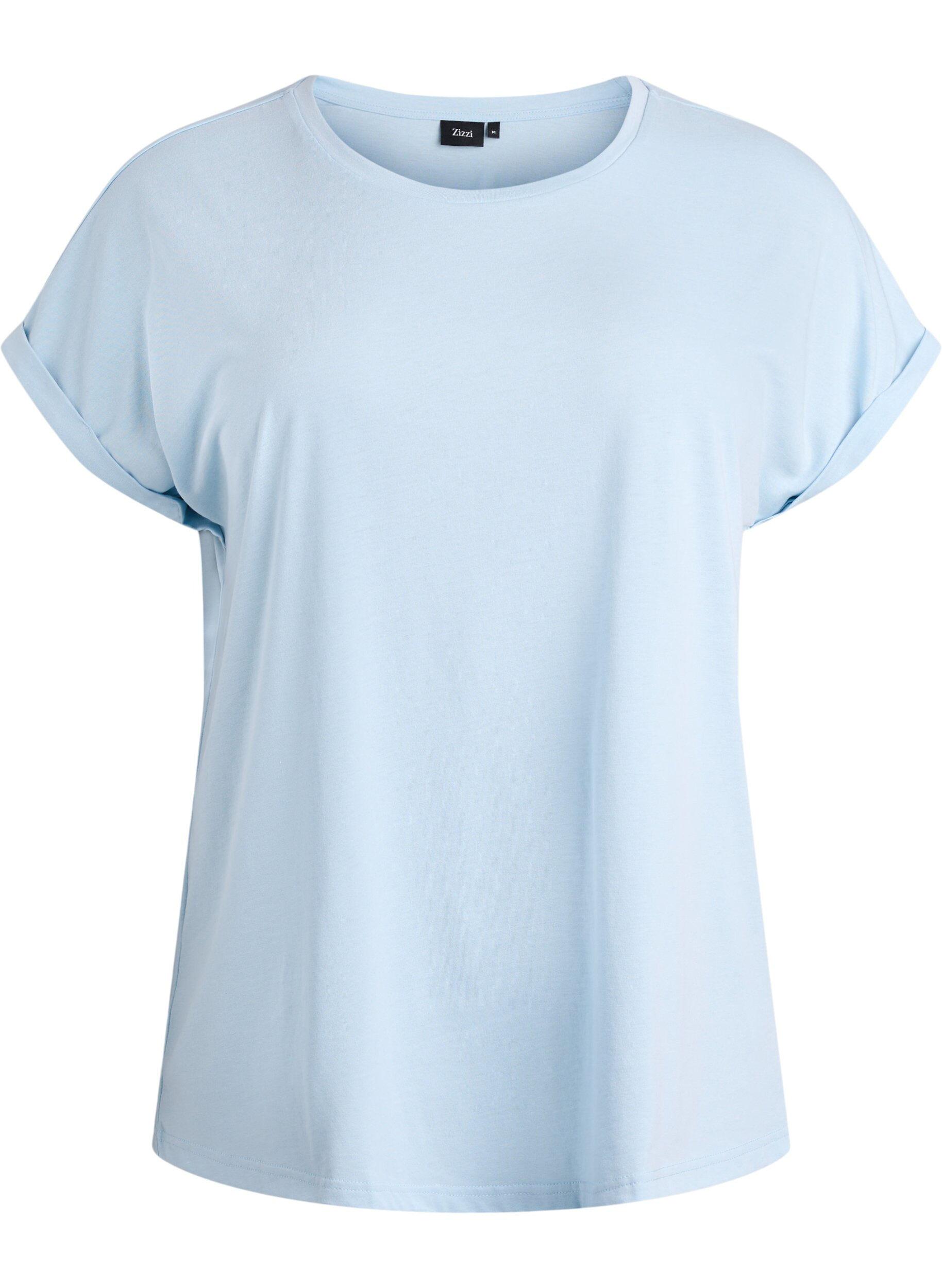 Kurz&auml;rmeliges T-Shirt aus Baumwollmischgewebe