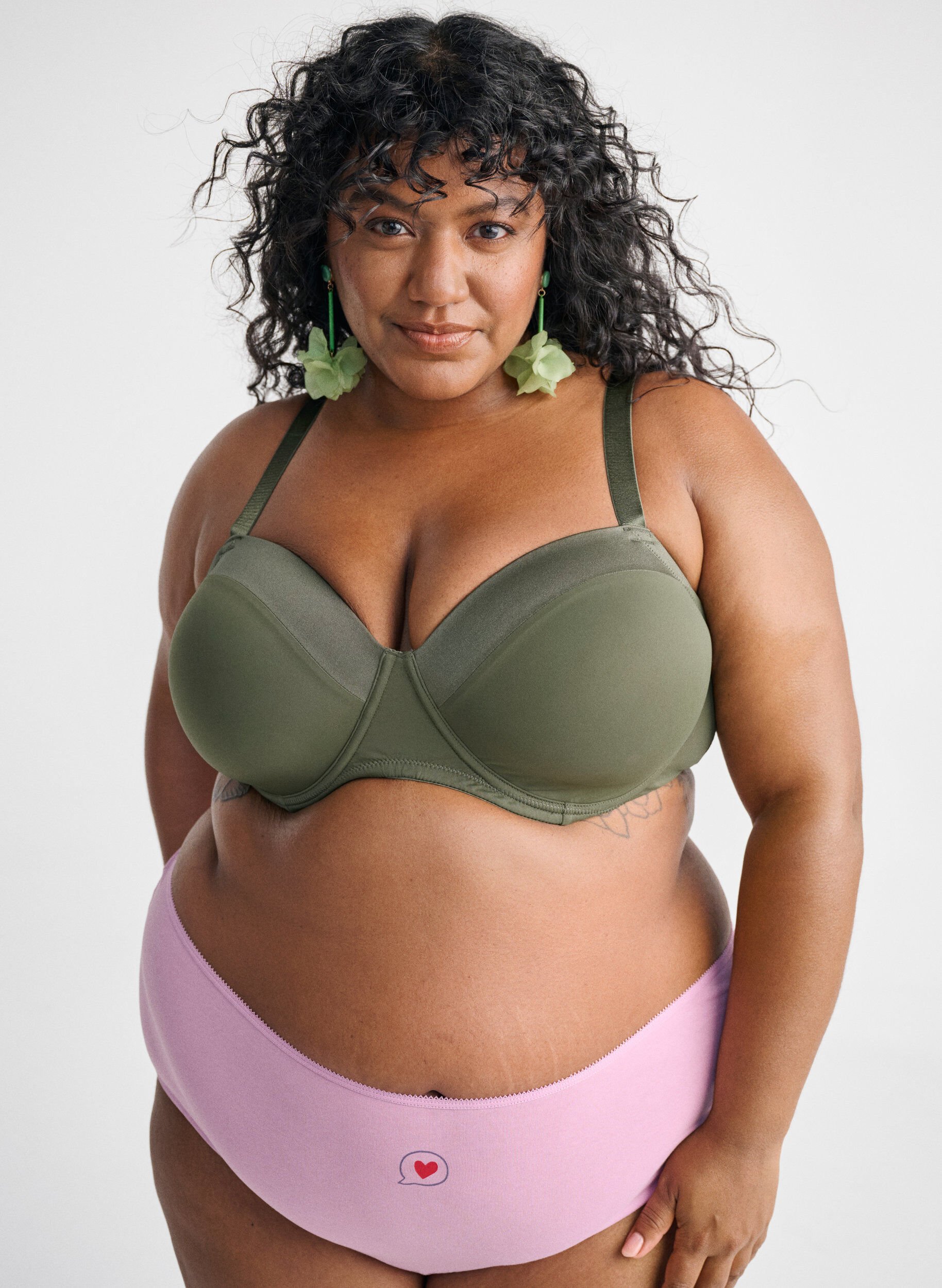 Zizzi 7-pack Hipster-Slips mit normaler Taillenh&ouml;he, Lila, Image image number 0