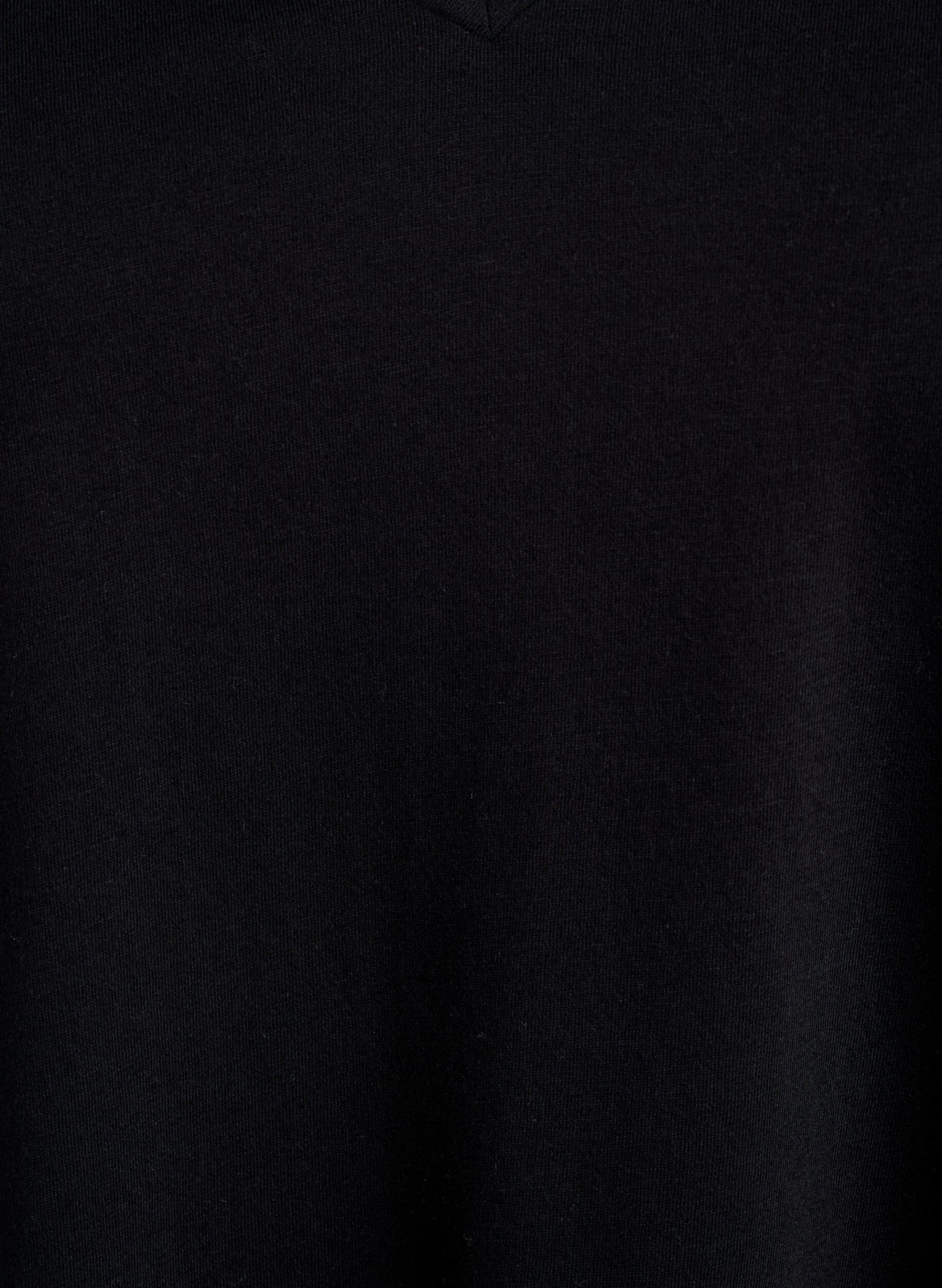 Zizzi 2er-Pack T-Shirts mit V-Ausschnitt, Schwarz, Packshot image number 2