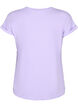 Kurz&auml;rmeliges T-Shirt aus einer Baumwollmischung, Lila, Packshot image number 1