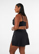 Bikinihose mit Slip und Wickeloptik, Schwarz, Model image number 1