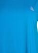 Einfarbiges Trainings-T-Shirt, Blau, Packshot image number 2