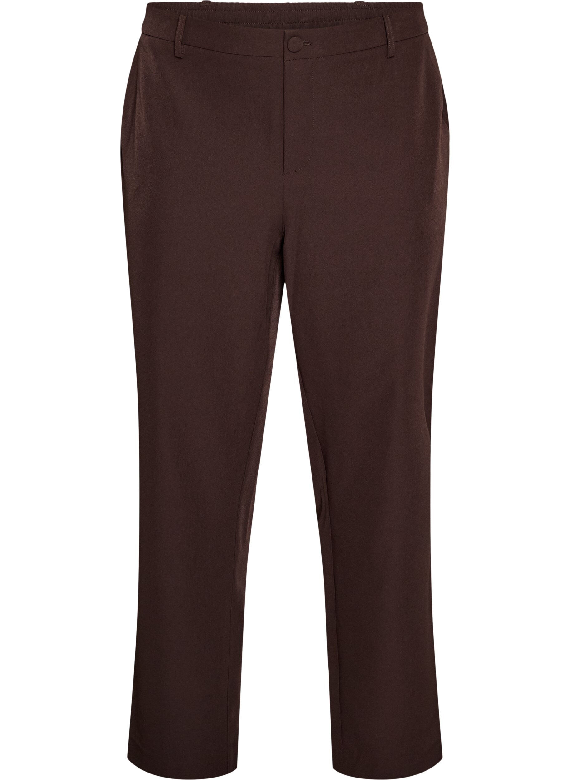 Hose mit Taschen und geradem Bein
