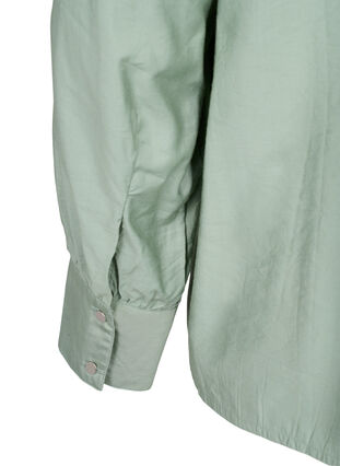 Viskose Shirt Bluse mit Ruffles, Green Bay, Packshot image number 3