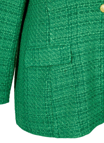 Bouclé-Blazer, Verdant Green, Packshot image number 3