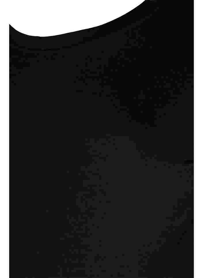 Basic Umstandsbluse mit langen Ärmeln, Black, Packshot image number 2