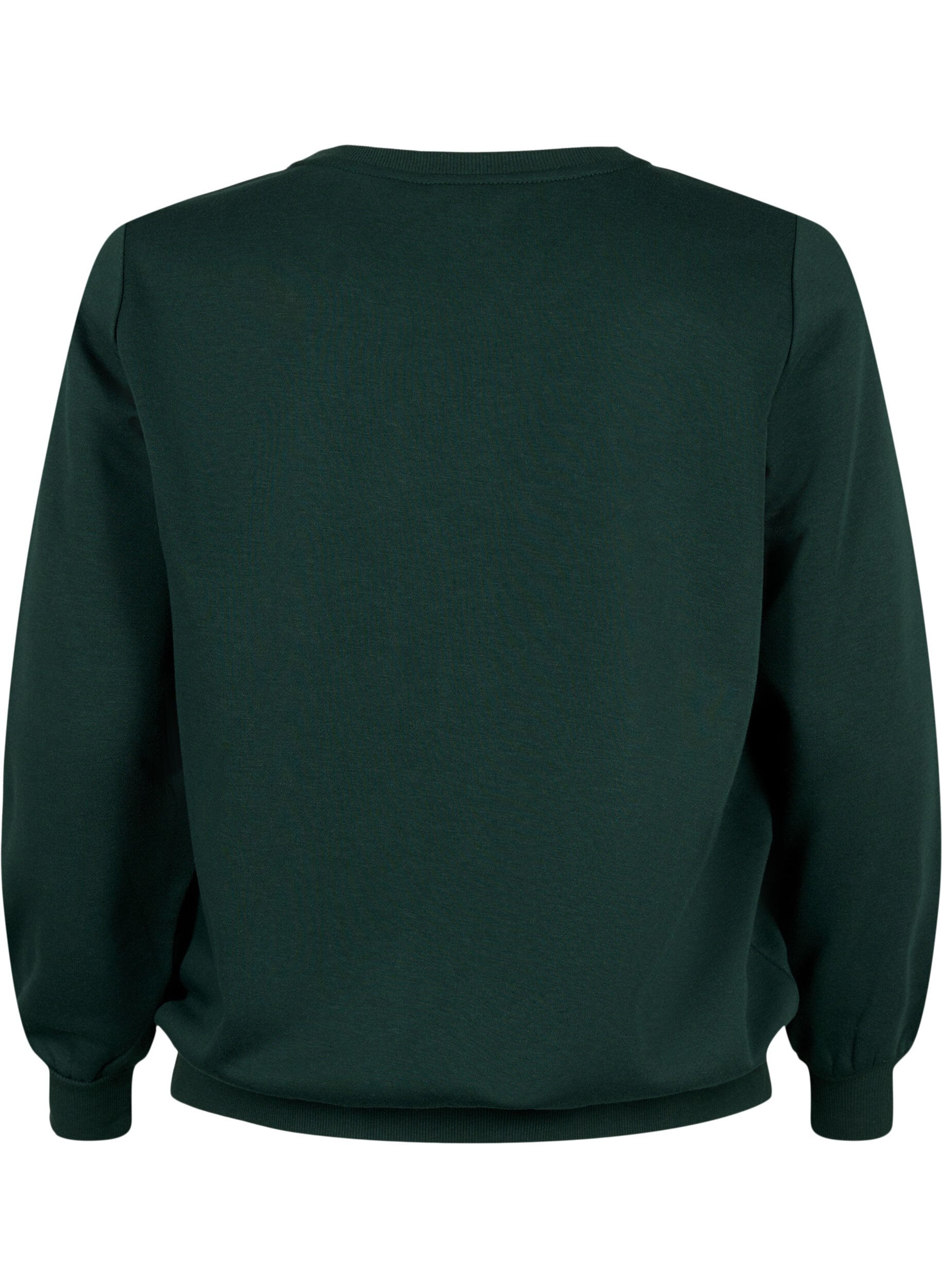 Zizzi Weihnachts-Sweatshirt, Scarab SWEATER, Packshot image number 1