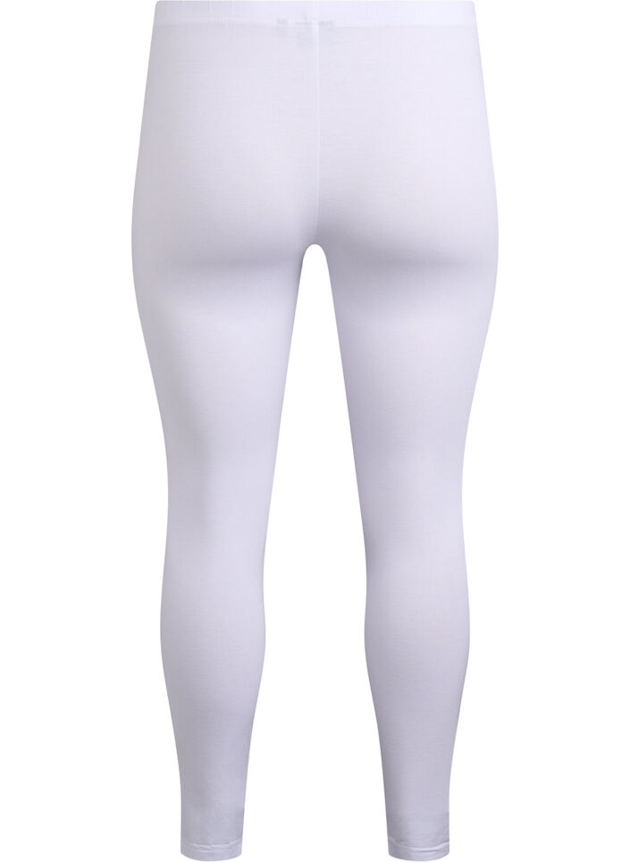Basic Leggings aus Viskose, Weiß, Packshot image number 1