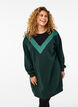 Langes Sweatshirt mit Farbblock, Scarab Color Block, Model image number 0