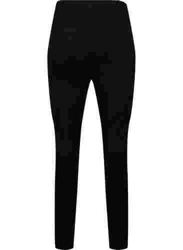 Hochtaillierte Bea-Jeans mit Super Slim Fit, Black, Packshot image number 1
