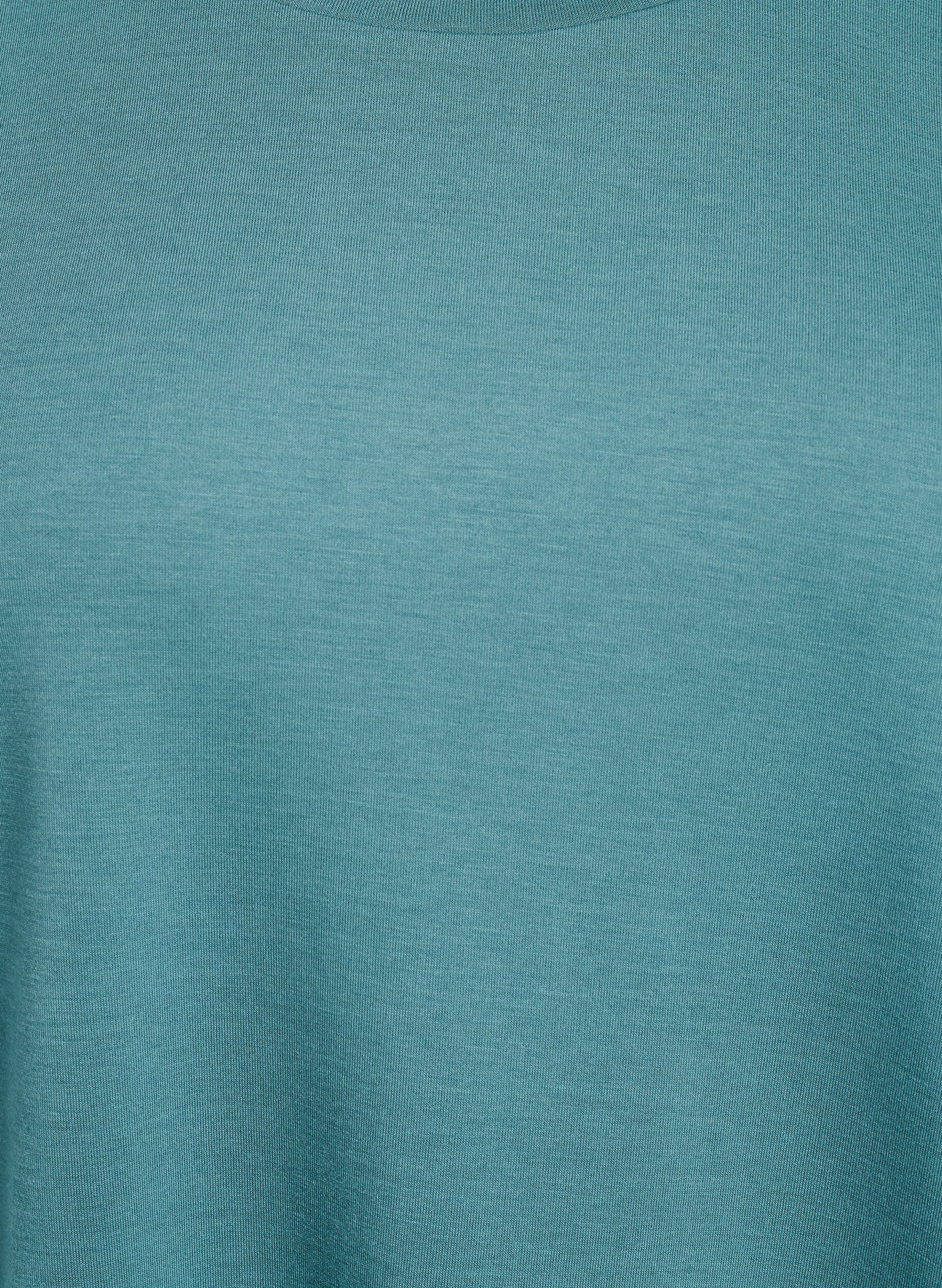 Zizzi T-Shirt aus Modalgemisch, Gr&uuml;n, Packshot image number 2