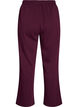 Hoch taillierte Sweatpants mit weitem Bein, Lila, Packshot image number 1