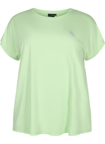 Kurzärmeliges Trainings-T-Shirt, Paradise Green, Packshot image number 0