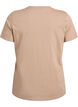 Basic-T-Shirt aus Baumwolle mit Rundhalsausschnitt, Beige, Packshot image number 1