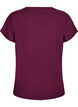 Lockeres Trainings-T-Shirt mit V-Ausschnitt, Rot, Packshot image number 1