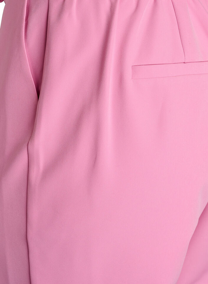 Hose mit Taschen und geradem Beinabschluss, Pink, Packshot image number 3