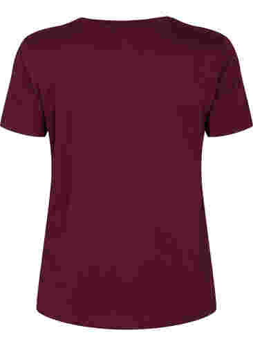 Trainings-T-Shirt mit Print, Fig, Packshot image number 1