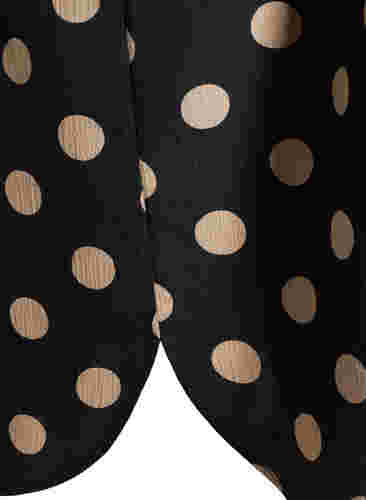 FLASH - Hemdkleid mit Punkten, Black Brown Dot, Model image number 3