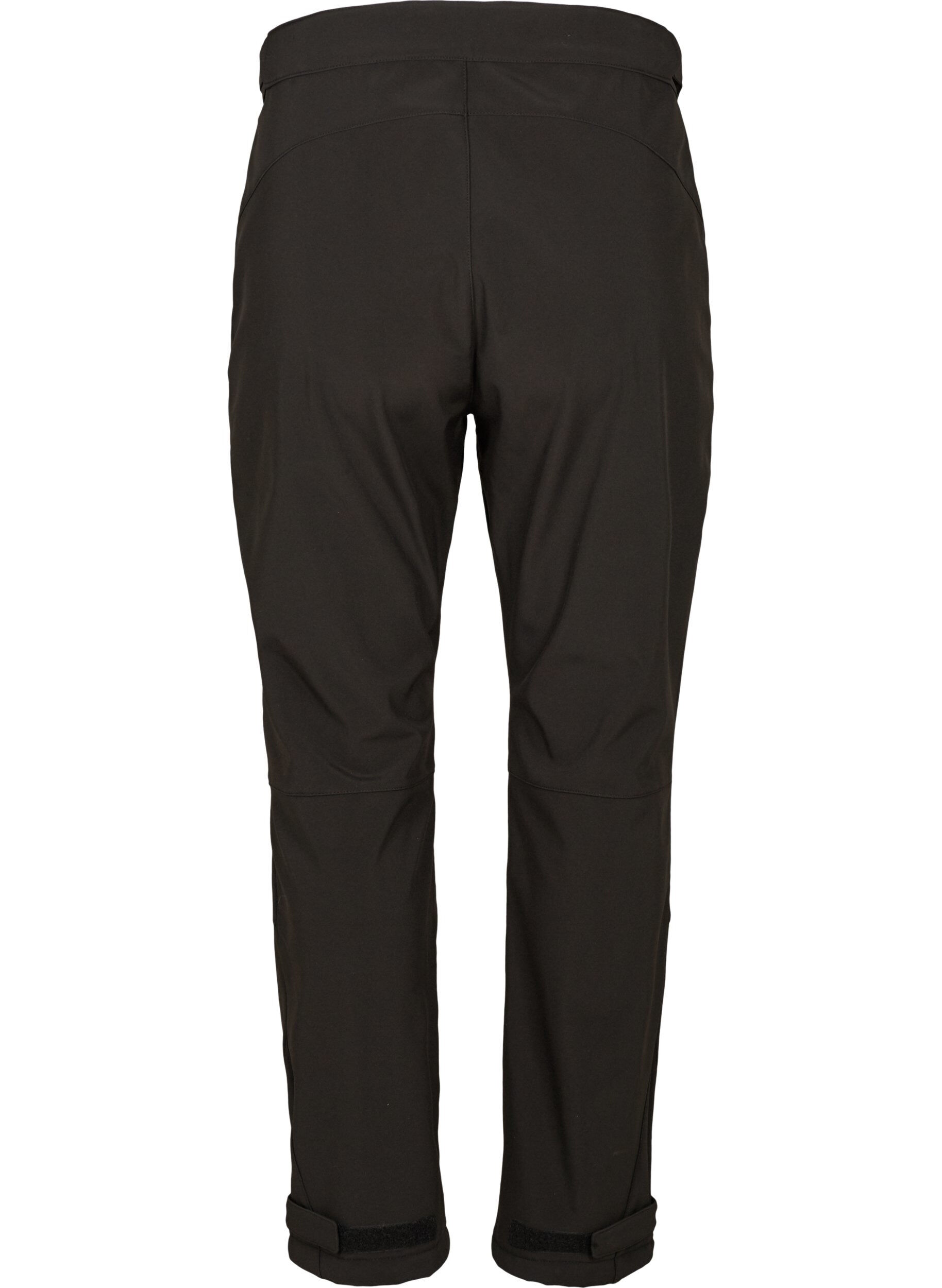 Zizzi Softshell-Hose mit justierbarem Klettverschluss, Schwarz, Packshot image number 1