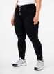 Amy Jeans mit hohem Bund und Knopfverschluss, Black, Model image number 2