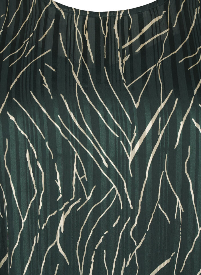 Kurzkleid mit Print und Rundhalsausschnitt, Scarab Safari AOP, Packshot image number 2