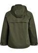 Kurze Fr&uuml;hlingsjacke mit abnehmbarer Kapuze, Gr&uuml;n, Packshot image number 1