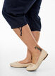 Capri-Hose aus Baumwolle, Blau, Model image number 3