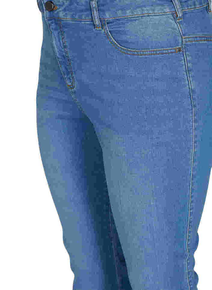 Ellen Bootcut-Jeans mit hoher Taille, Light blue, Packshot image number 2