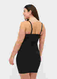 Shapewear Torsette mit dünnen verstellbaren Trägern, Black, Model