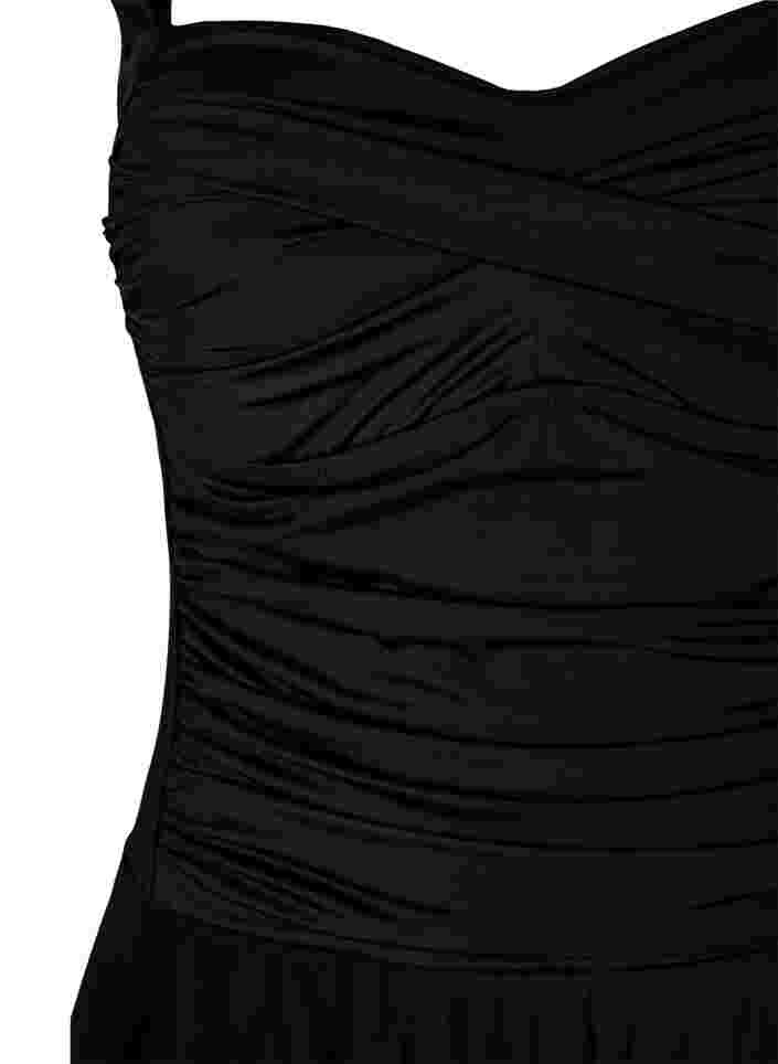 Badekleid mit Rock und Innenshorts, Black, Packshot image number 2