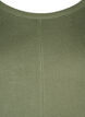 Strick-Tunika aus Viskosemischung, Oil Green, Packshot image number 2