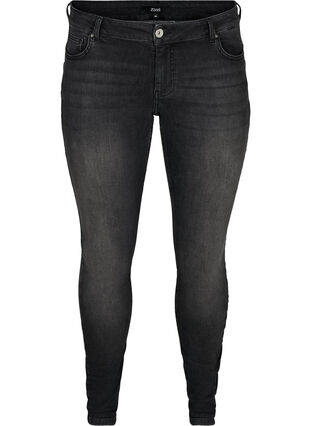 Extra Slim Sanna Jeans, Grey Washed, Packshot image number 0