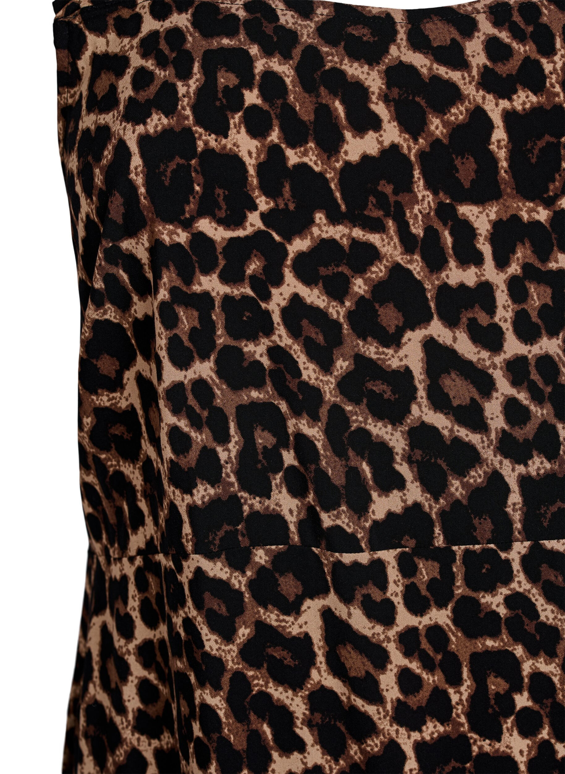 ZizziSommerkleid mit breiten Tr&auml;gern, Braun, Packshot image number 2