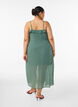 Kleid aus Chiffon mit asymmetrischen R&uuml;schen, Gr&uuml;n, Model image number 1