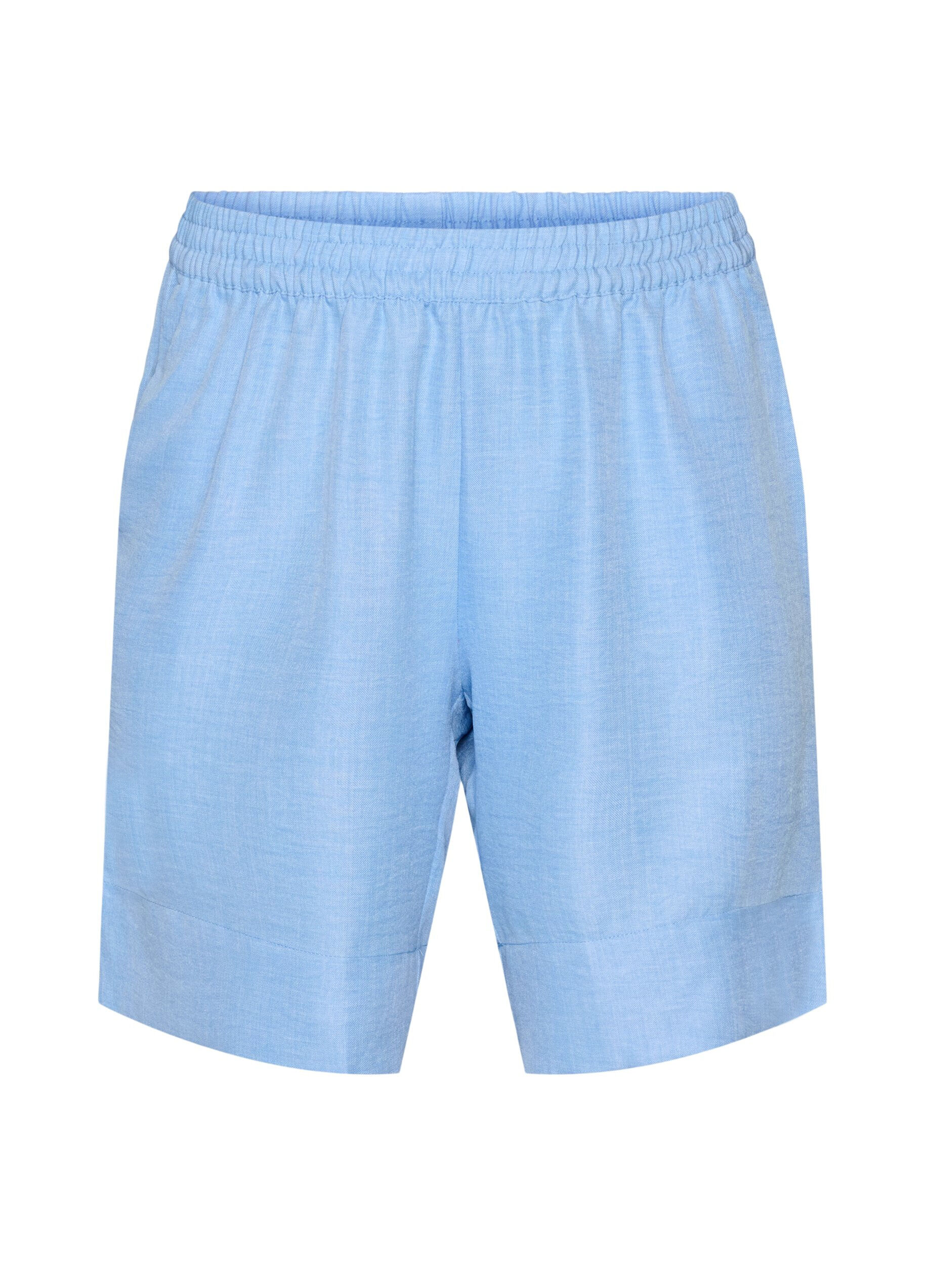 Shorts mit Taschen und hoher Taille