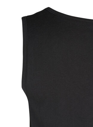 Kleid mit A-Linie, Black Solid, Packshot image number 3