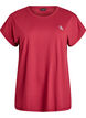 Einfarbiges Trainings-T-Shirt, Rot, Packshot image number 0