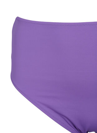 Bikini-Hose mit hoher Taille, Royal Lilac, Packshot image number 2