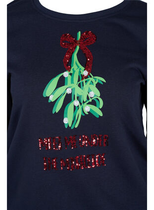 Weihnachtspulli, Night Sky Mistletoe, Packshot image number 2