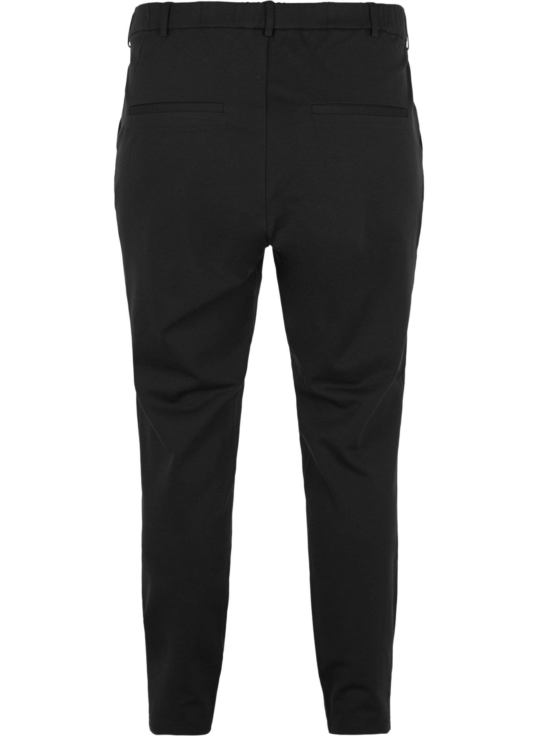 ZizziCropped Maddison Hose, Schwarz, Packshot image number 1