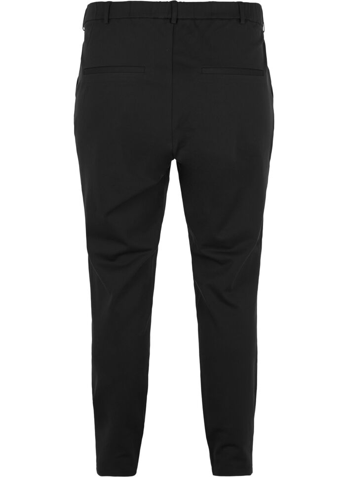 Cropped Maddison Hose, Schwarz, Packshot image number 1